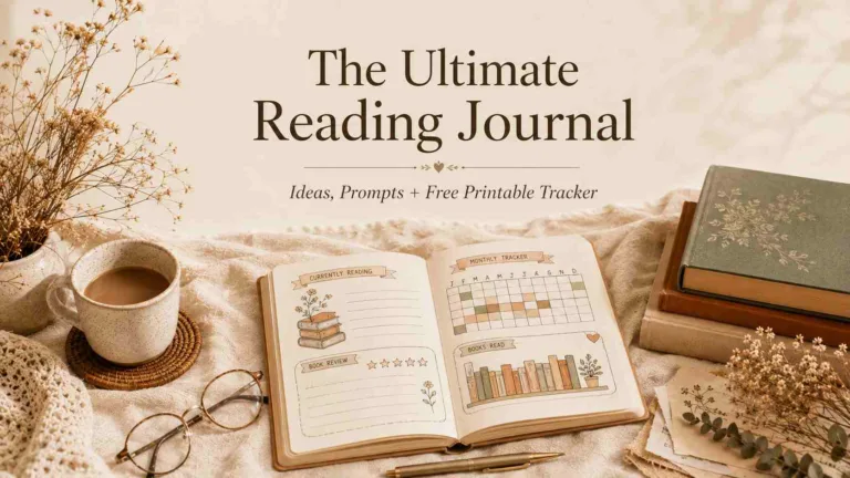 Reading Journal & Tracker