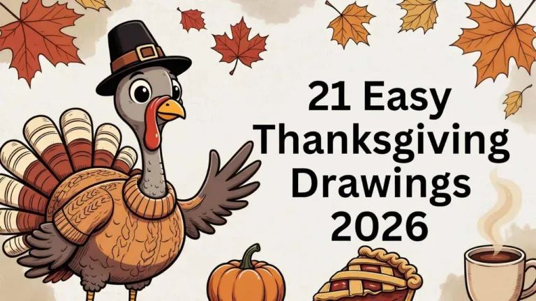 Thanksgiving drawings easy