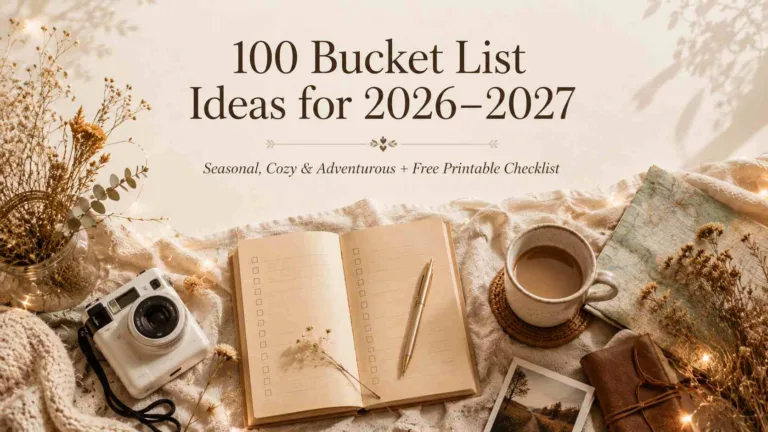 bucket list ideas