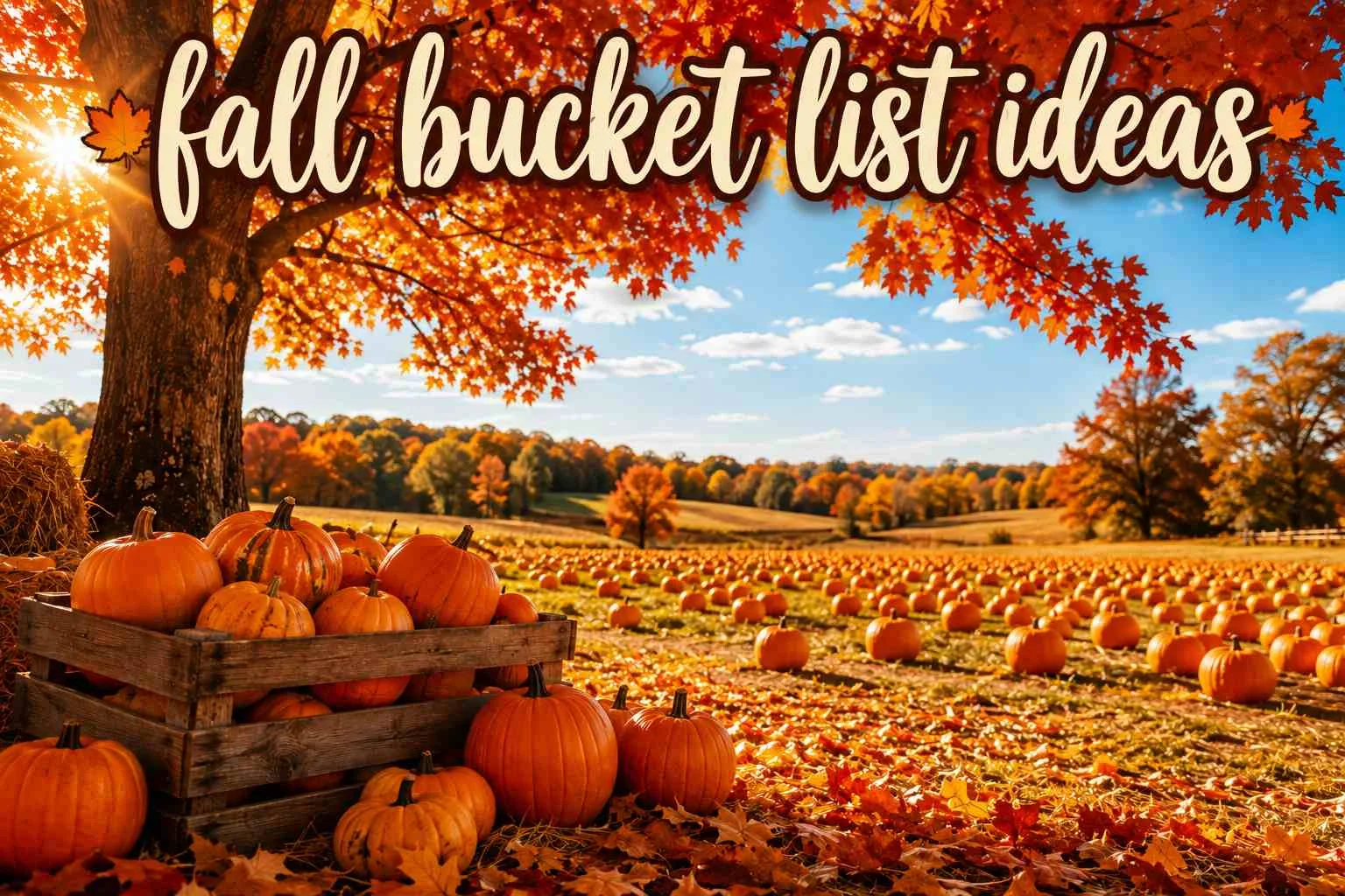 fall bucket list ideas