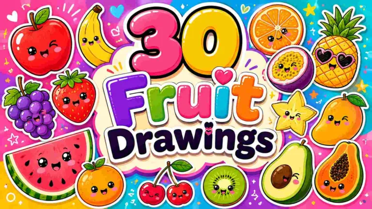 Fruits Drawing