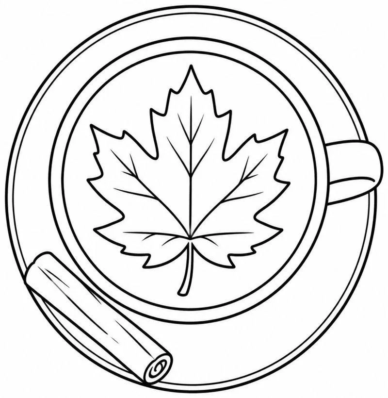 Latte Leaf Art