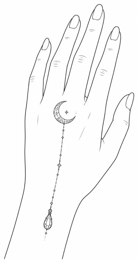 Crescent & Dangle