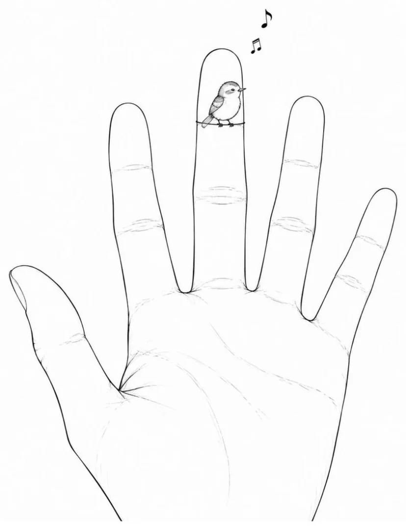 Bird on a Wire Finger
