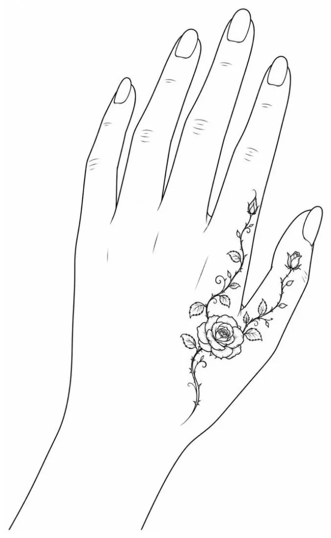 Blooming Thumb Vine