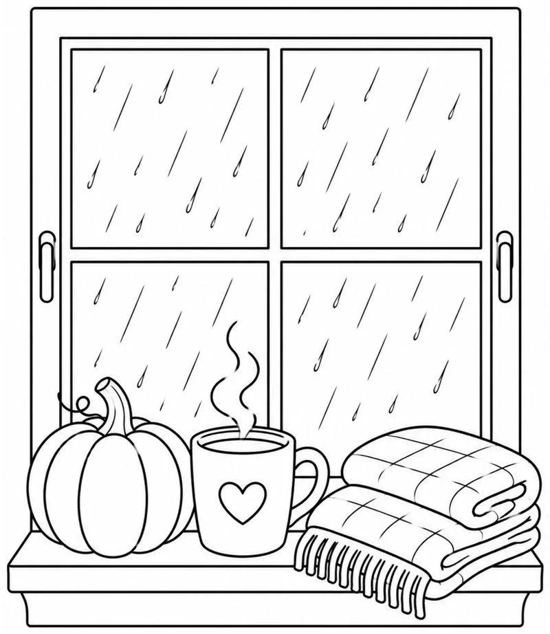 Autumn Windowsill