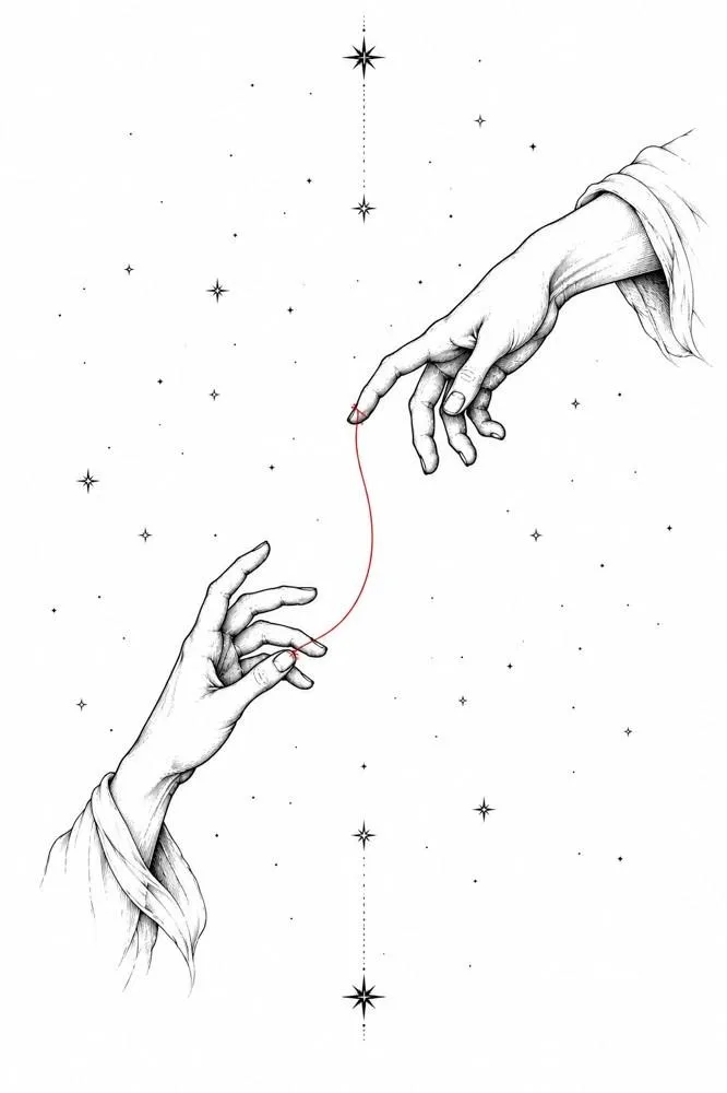 Hands & the Red Thread