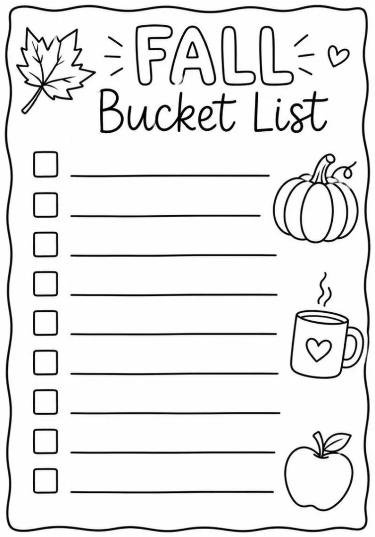 Fall Bucket List