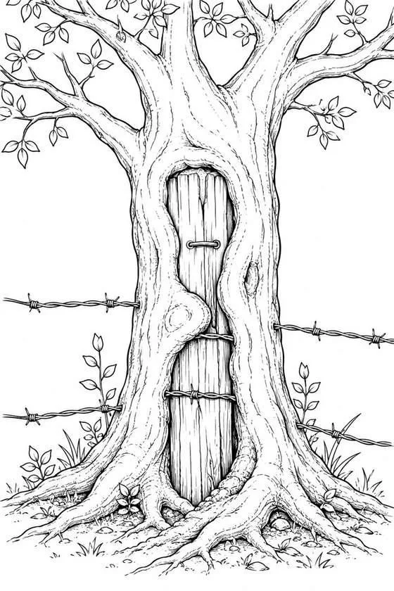 Growing Around It