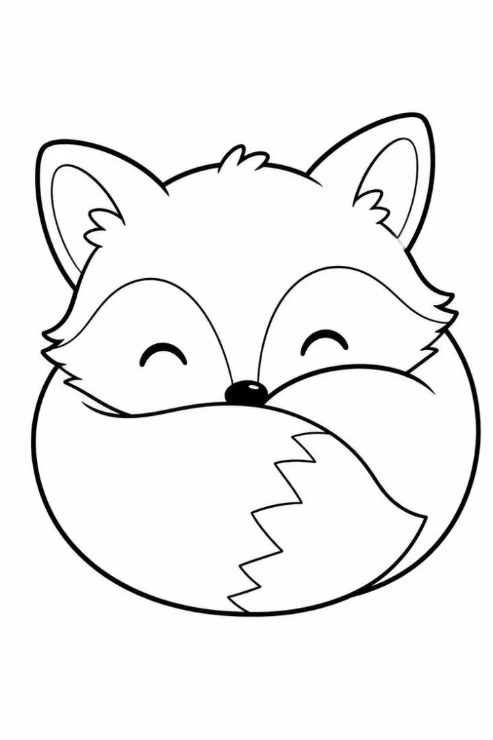  Sleepy Baby Fox