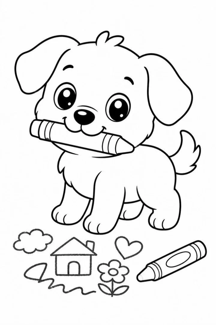 Proud Puppy the Artist