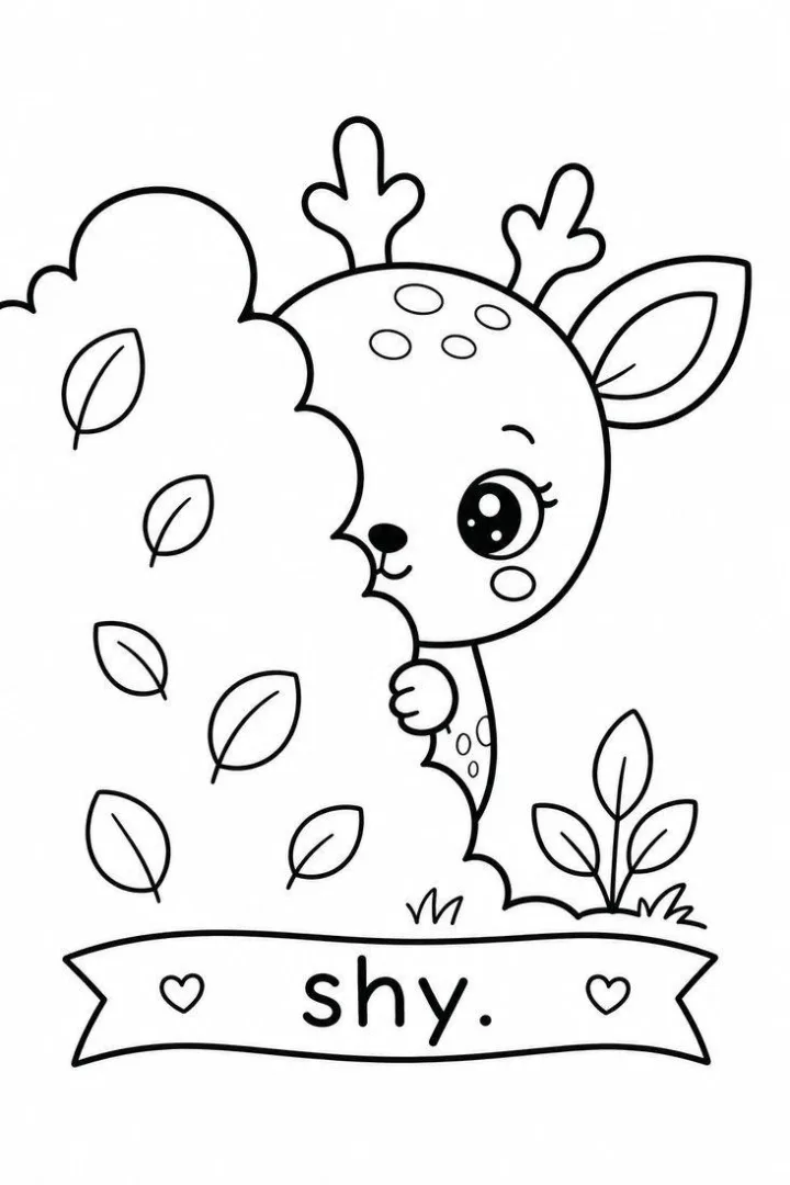 Shy Little Deer