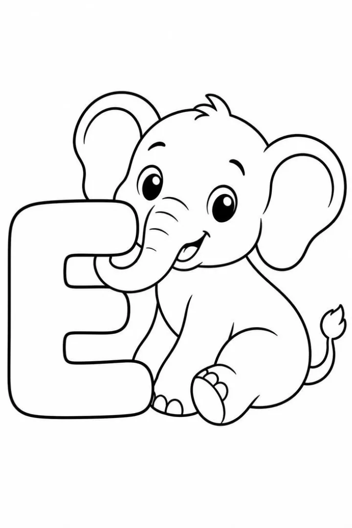 E is for Elephant