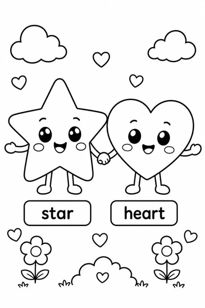 Star & Heart Friends