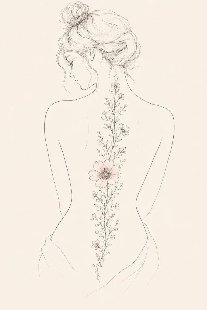 Spine of Wildflowers