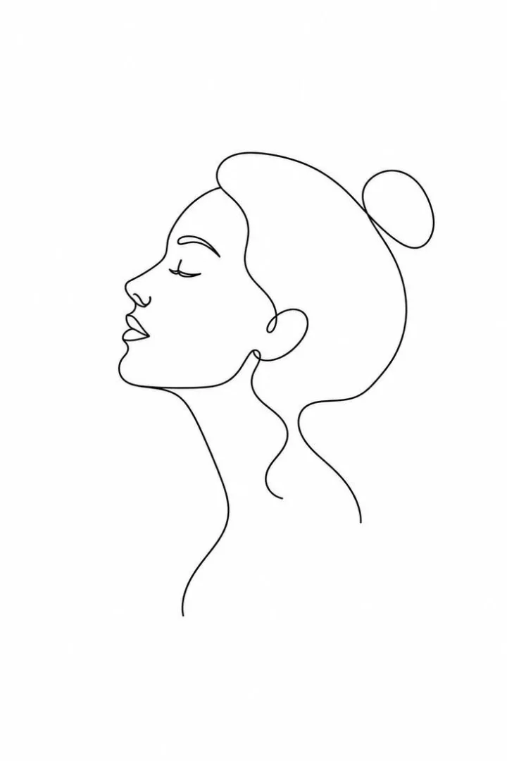 One-Line Face