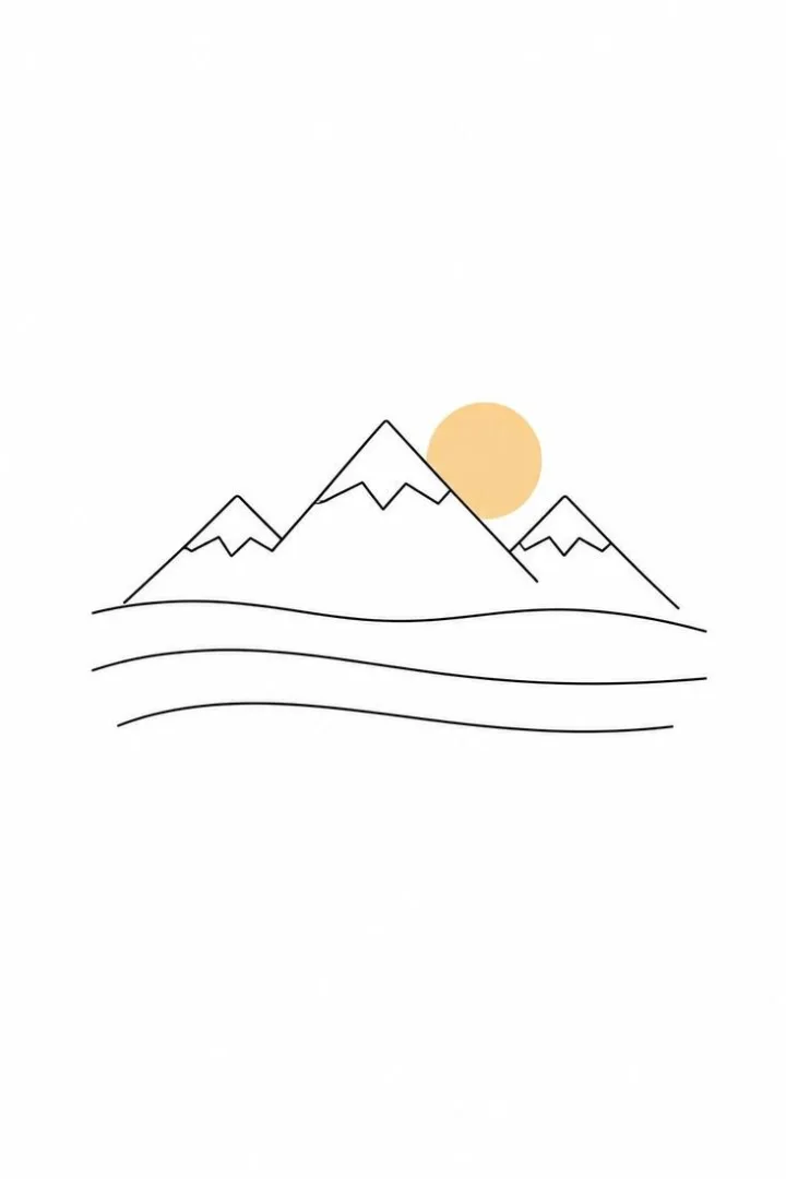Mountain Range in Three Lines