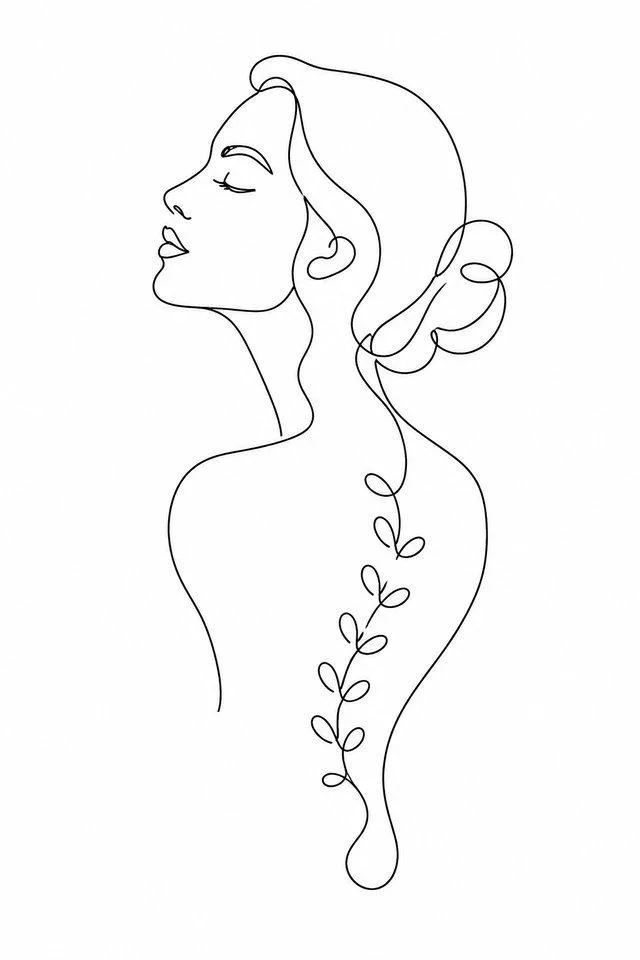 One-Line Face