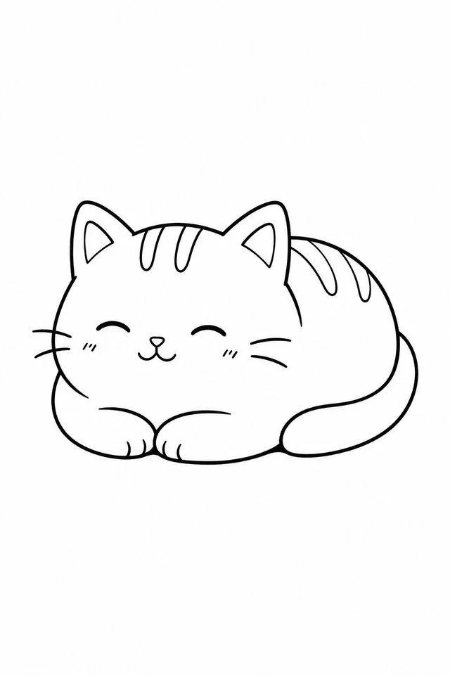 Sleepy Cat Loaf