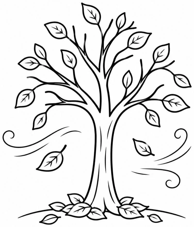 The Little Fall Tree