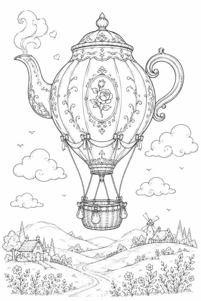 Teapot Balloon