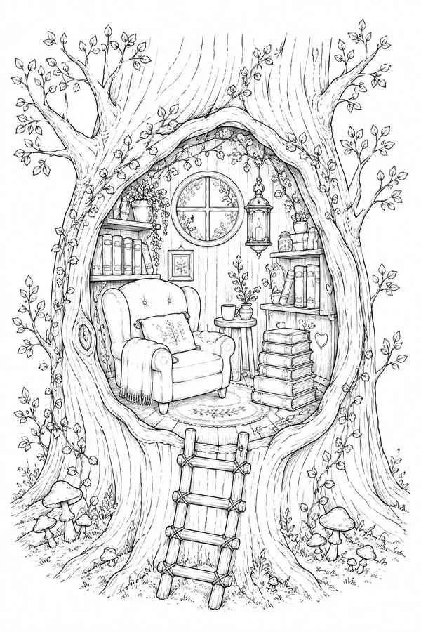 The Hollow-Tree Nook