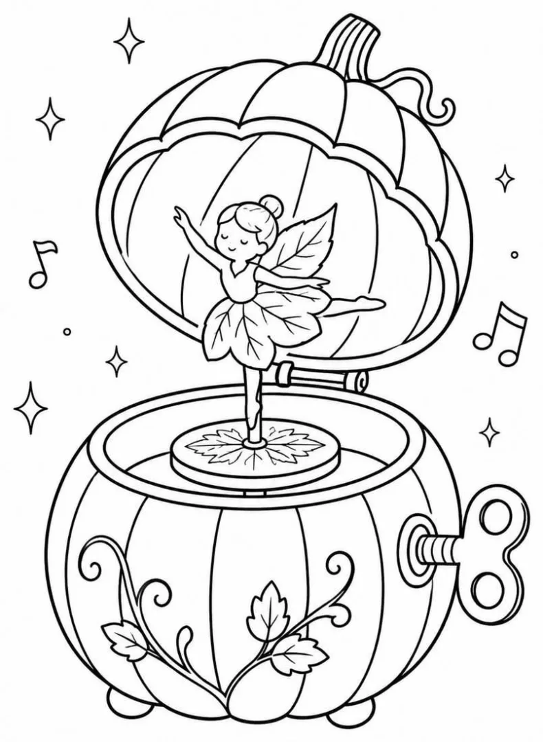Pumpkin Music Box