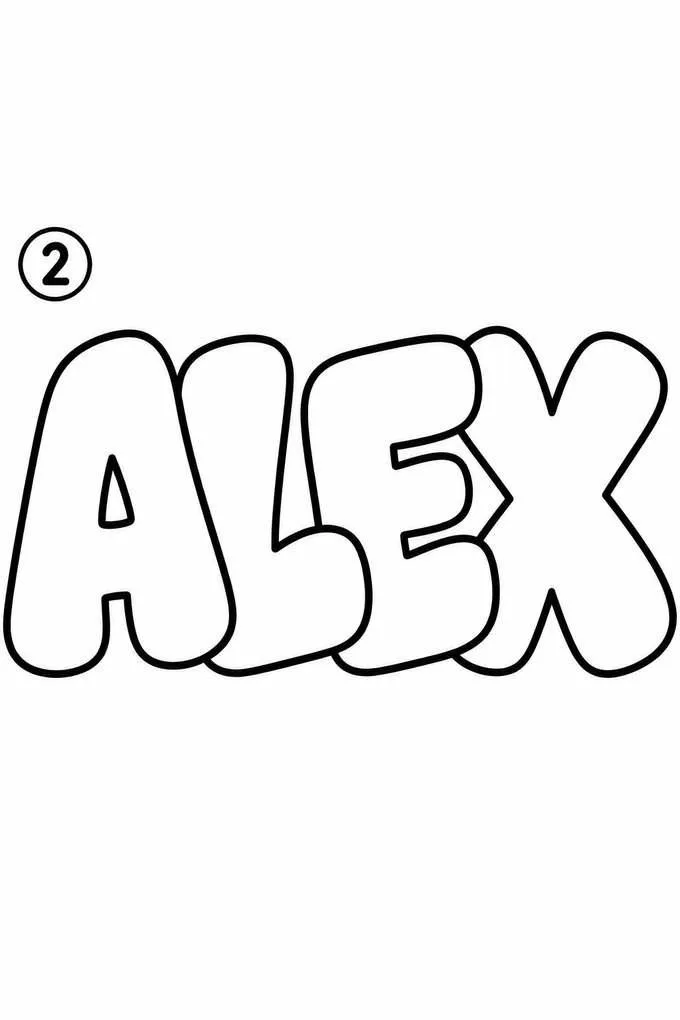 Draw your name in graffiti
