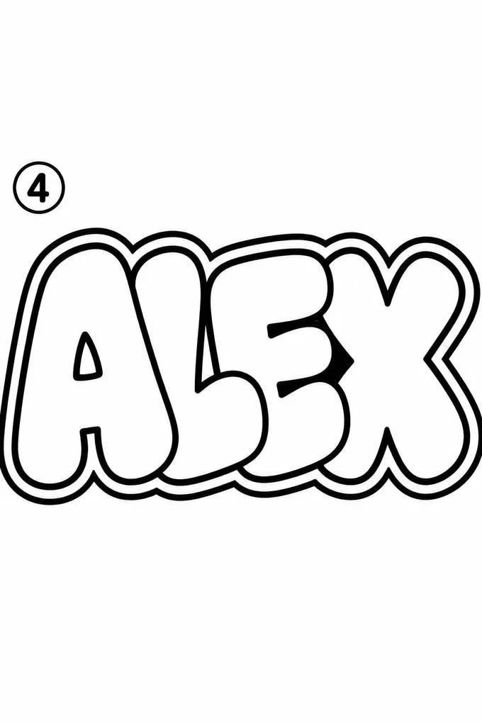 Draw your name in graffiti