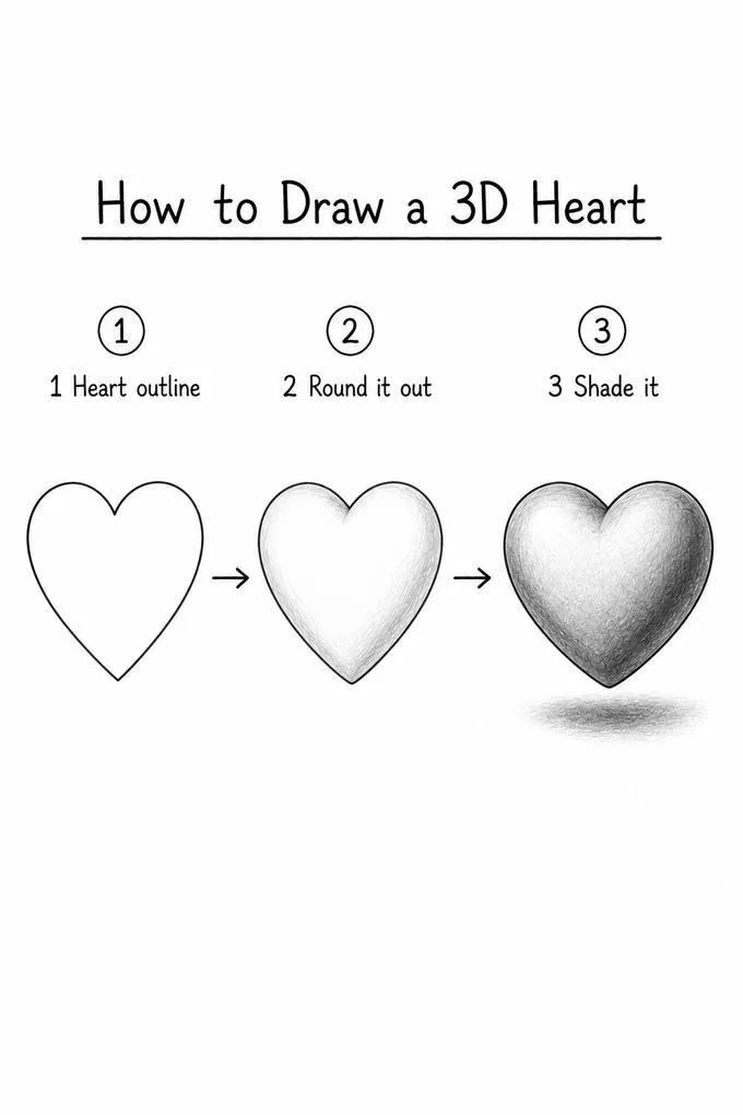 3D heart