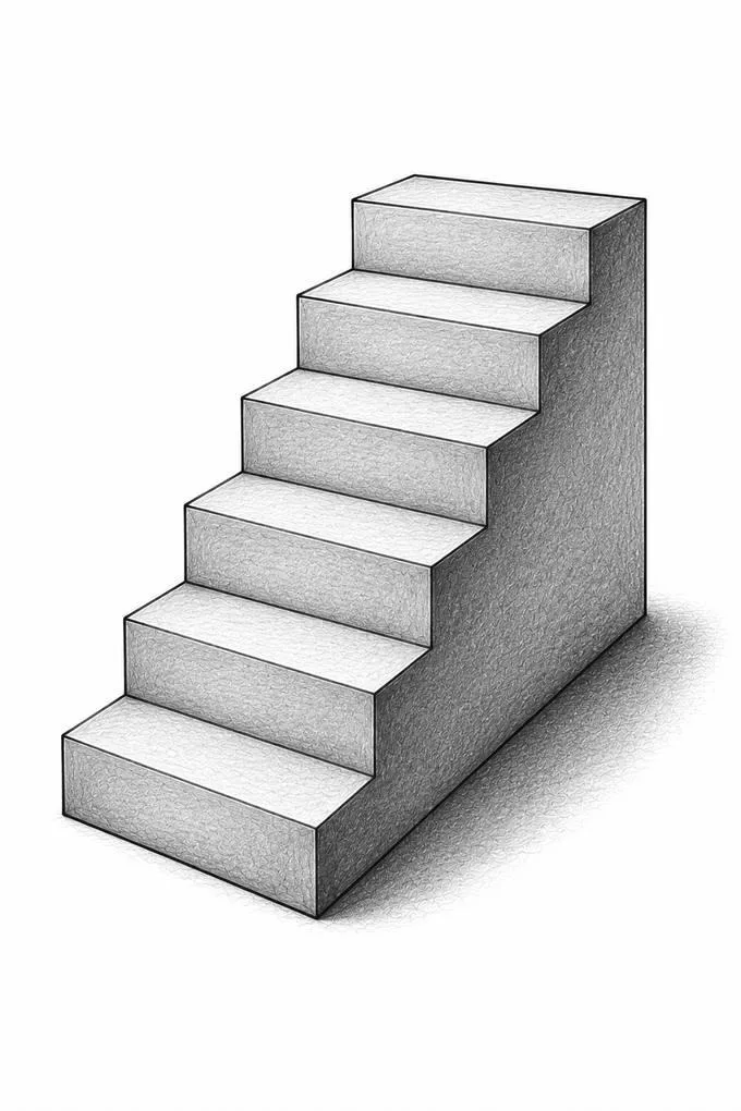 3D stairs