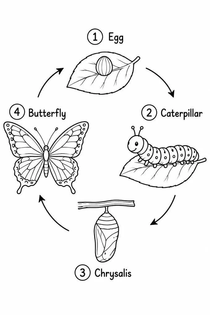 Butterfly life cycle