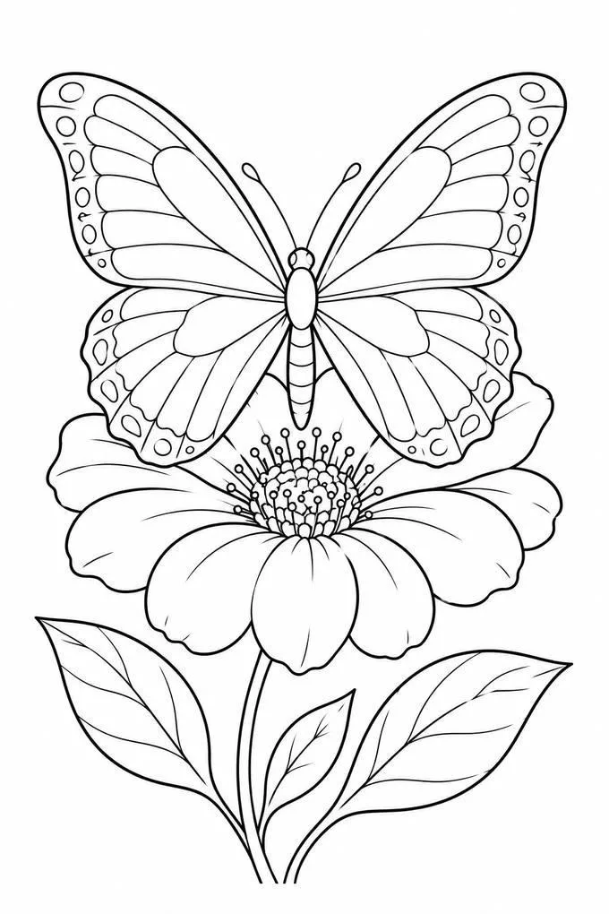 Butterfly on a flower
