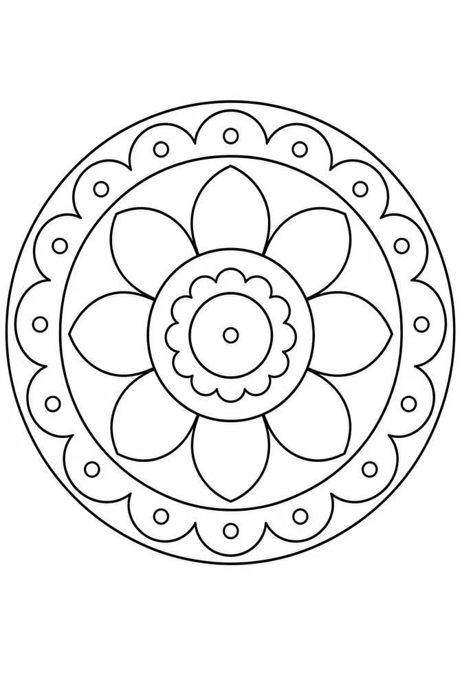 simple mandala