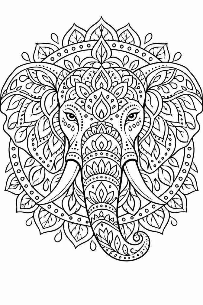  mandala drawing
