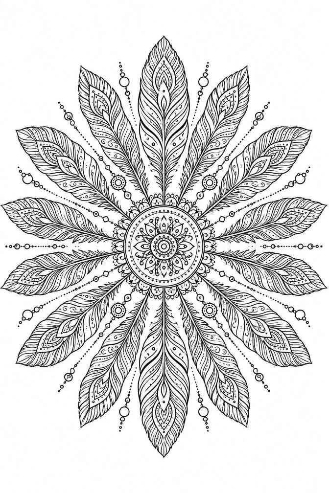 mandala drawing