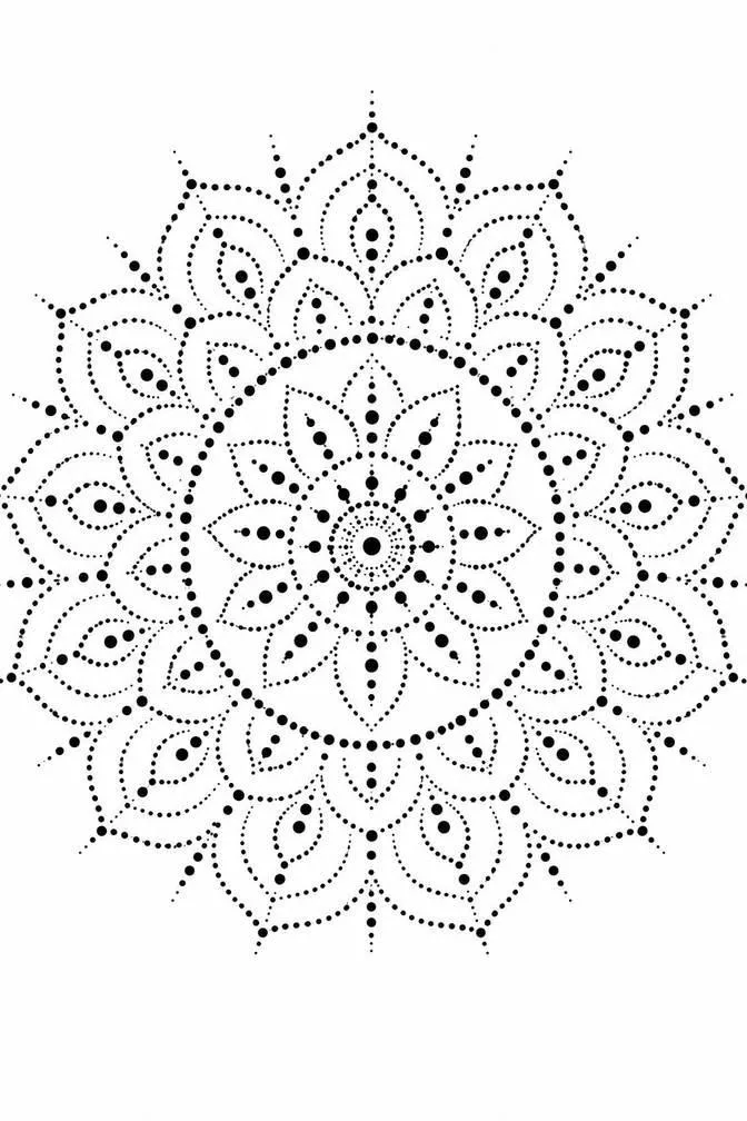 mandala drawing