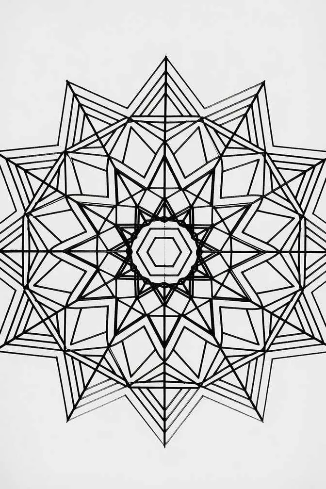 mandala drawing