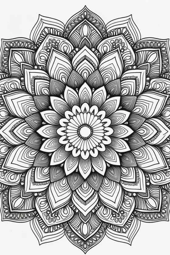 mandala drawing