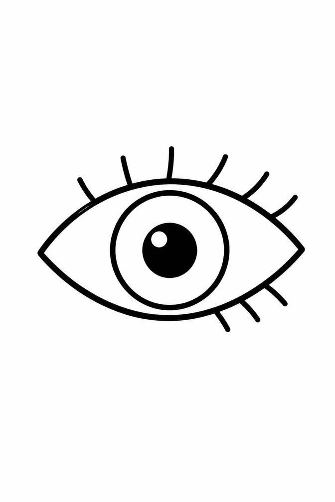 Easy eye drawing