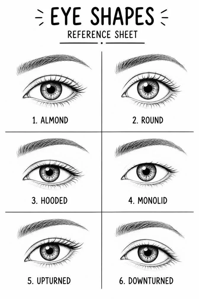 Different eye shapes