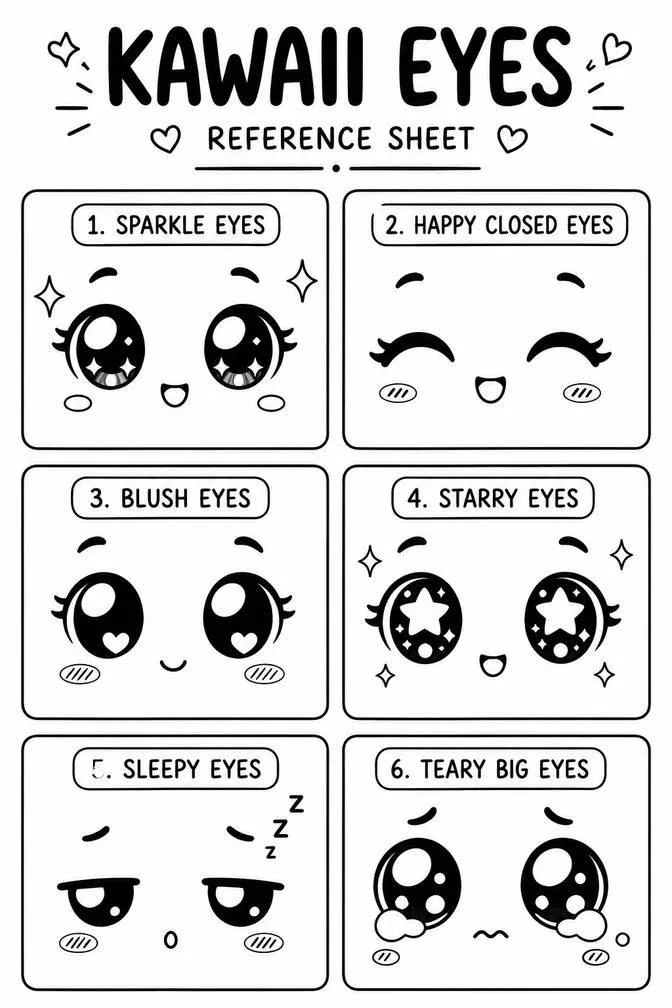 Cute / kawaii eyes