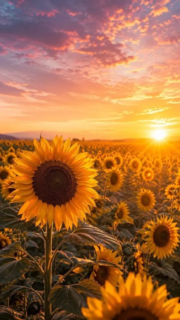 cinematic sunflower wallpaper 