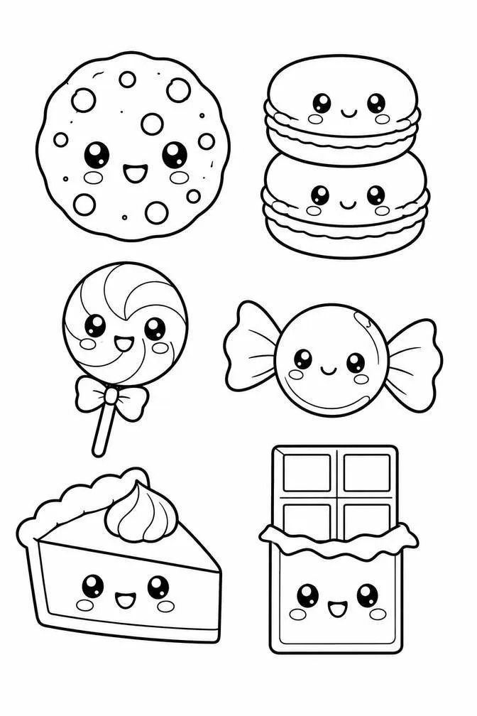sweets drawing