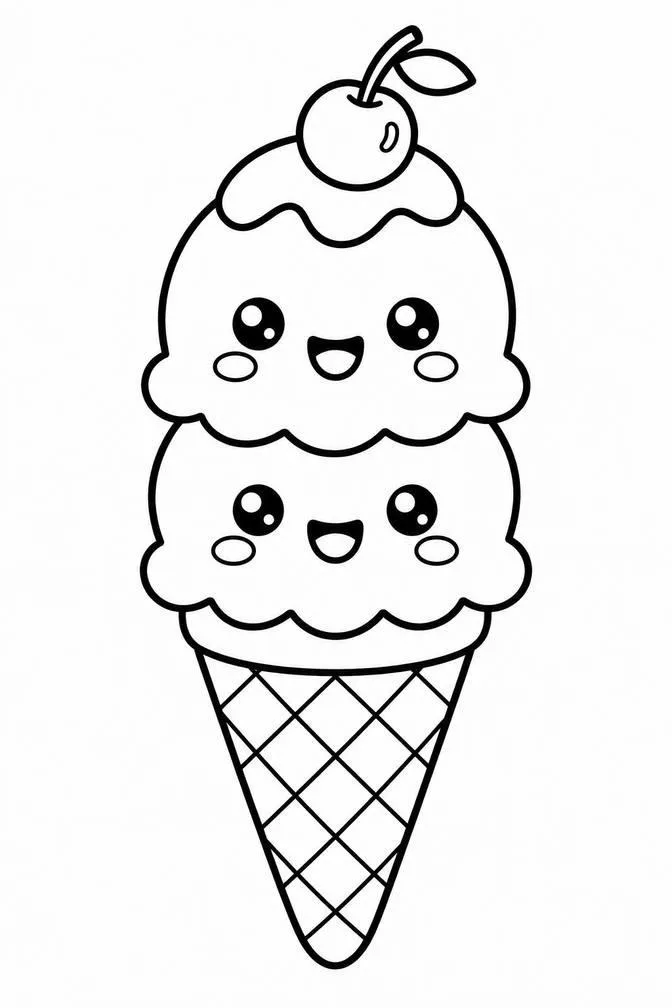 ice cream drawing