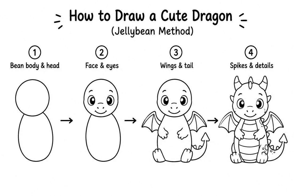 How to draw a dragon