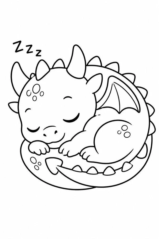 baby dragon drawing