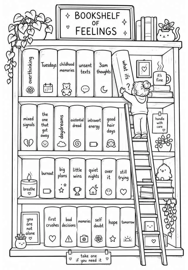 Bookshelf of Feelings