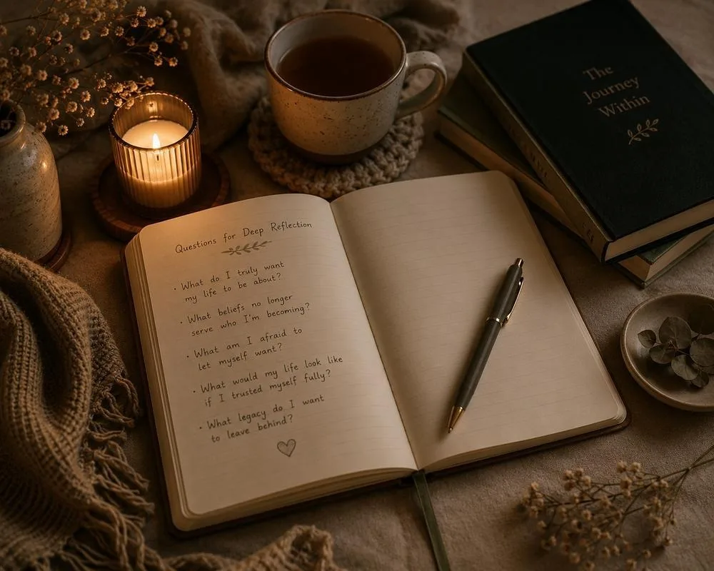 Deep journal prompts & questions to ask yourself