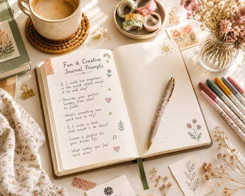 Fun journal prompts